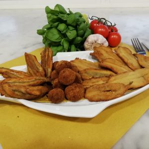 Tris di acciughe nostrane: impanate