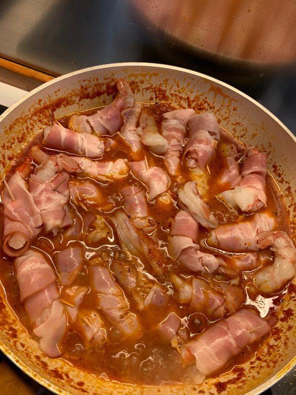 Gamberoni al bacon - Pescheria Belfish