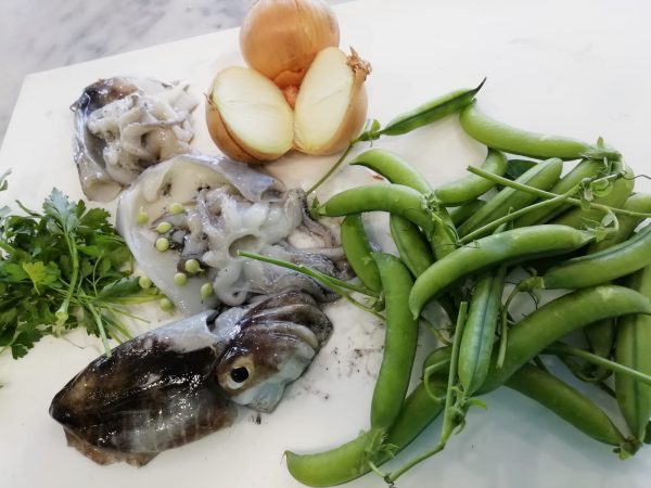 Seppie con piselli - Pescheria Belfish