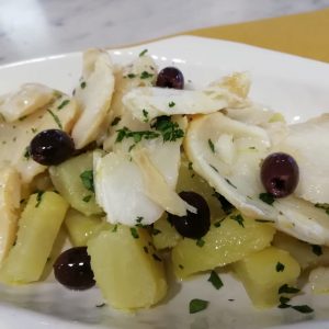 Stoccafisso, patate e olive taggiasche - Pescheria Belfish